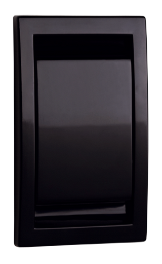 #0 Black Designer Inlet Valve