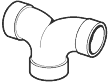 #0 3 Way 90 Degree Elbow